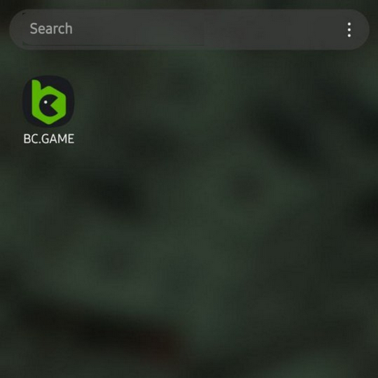 How to uninstall the BC.Game app - Step 1