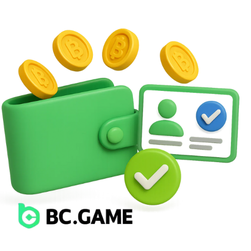 Withdrawals and Clear KYC at BC.Game